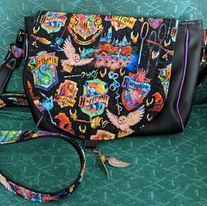 Harry Potter Watercolor Houses crossbody bag